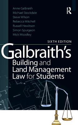 Full Download Galbraith's Building and Land Management Law for Students - Anne Galbraith | ePub