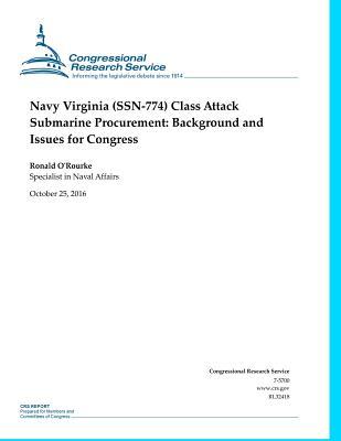 Download Navy Virginia (SSN-774) Class Attack Submarine Procurement: t: Background and Issues for Congress - Ronald O'Rourke file in PDF