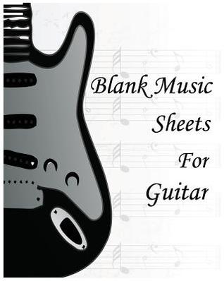 Full Download Blank Sheet Music for Guitar: Music Manuscript Paper / Staff Paper / Musicians Notebook: 9 Stave 103 Pages (Staff Paper, Music Manuscript Paper) -  | PDF