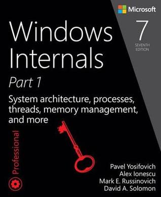 Download Windows Internals, Part 1: System Architecture, Processes, Threads, Memory Management, and More - Pavel Yosifovich | PDF