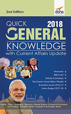 Read Online Quick General Knowledge 2018 with Current Affairs update 2nd Edition - Disha Experts file in ePub