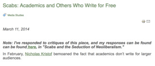 Full Download Scabs: Academics and Others Who Write for Free - Yasmin Nair file in PDF