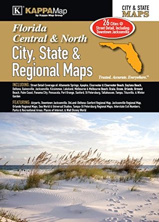 Read Central & North Florida City, State & Regional Maps - Kappa Map Group | ePub