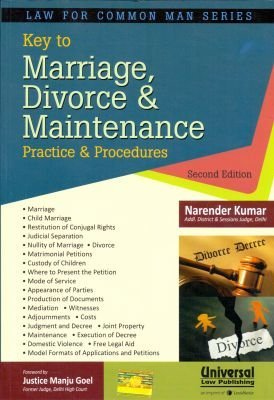Download Key to Marriage, Divorce & Maintenance Practice & Procedures - Narender Kumar file in PDF