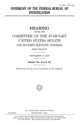 Download Oversight of the Federal Bureau of Investigation - U.S. Congress | ePub