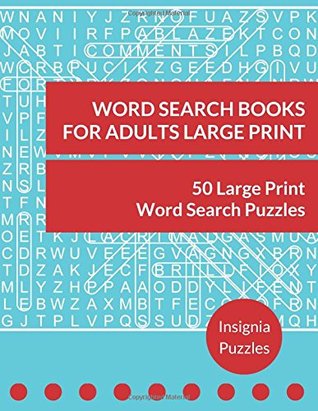 Read Online Word Search Books For Adults Large Print: One Puzzle Per Page - Insignia Puzzles file in PDF