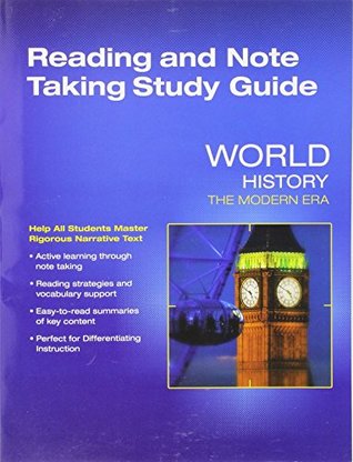 Read Online World History 2016 Modern Era Reading and Notetaking Study Guide Grade 10 - Prentice Hall | ePub