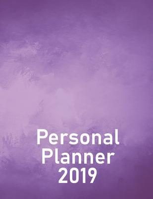 Download Personal Planner 2019: Organize, Plan, and Document Everything Easily - All Year Long with This Full Size (8.5 X 11 Inches) 2019 Notebook - Medium Purple Pattern -  file in ePub