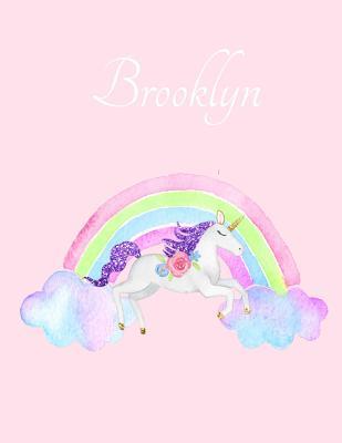 Full Download Brooklyn: Brooklyn's Name Personalized Cute Unicorn Pink Cover Writing Notebook 50 Wide Ruled Lined Pages 8.5 X 11 Journal for Study Taking Notes Girls Unicorn Gifts Party Favors - Merch Edge | PDF