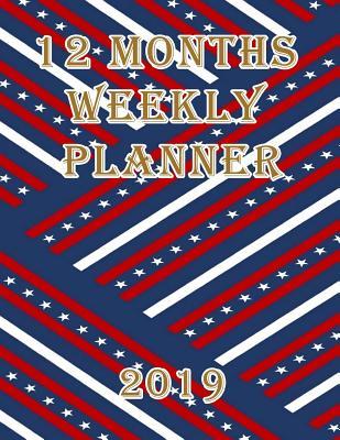 Read Online 12 Months Weekly Planner 2019: 8.5 X 11 Inches, Week to a Page, 2 Weeks to View, Diary, American -  | PDF