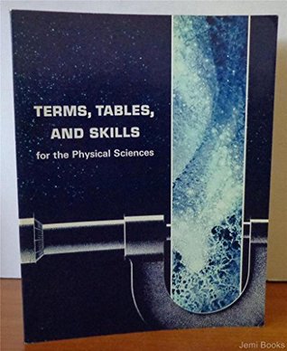 Read Terms, tables, and skills;: For the physical sciences - Bobby J Woodruff | PDF