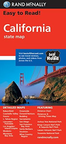 Download Rand McNally Easy to Read! Calfornia State Map - Rand McNally file in ePub