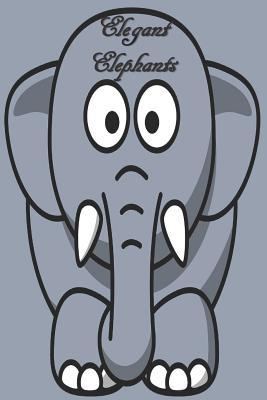 Full Download Elegant Elephants: 124 Page Softcover, Has Both Lined And/Or Blank Pages with an Elephant Border, College Rule Composition (6 - Purple Phoenix Publishing | ePub