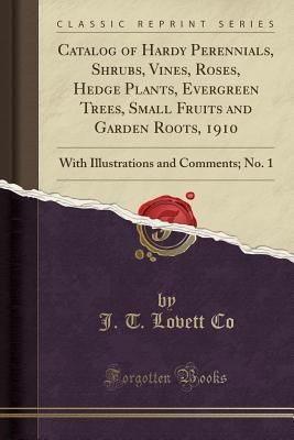 Full Download Catalog of Hardy Perennials, Shrubs, Vines, Roses, Hedge Plants, Evergreen Trees, Small Fruits and Garden Roots, 1910: With Illustrations and Comments; No. 1 (Classic Reprint) - J T Lovett Co | ePub