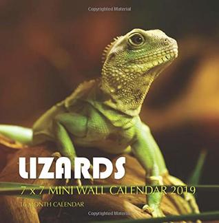 Download Lizards 7 x 7 Mini Wall Calendar 2019: 16 Month Calendar -  file in PDF