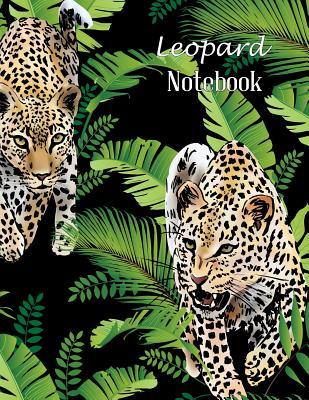 Download Leopard Notebook: Two Leopard Big Cats on the Jungle Floor (Journal, Composition Book) Large 8.5 X 11 Inches -  file in ePub