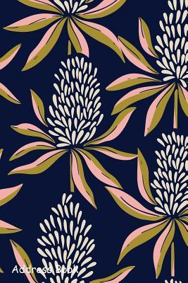 Download Address Book: For Contacts, Addresses, Phone, Email, Note, Emergency Contacts, Alphabetical Index with Abstract Flowers Seamless Color - Shamrock Logbook file in ePub