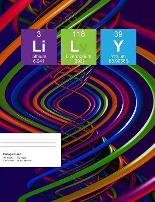 Download Lily: Lily Composition Notebook, Personalised Name Notebook, Periodic Table Style Science Fan Notebook, Future Chemist Notebook, 7.44 X 9.69 College Ruled Paper with 200 Pages - Noteworthy Publications | PDF