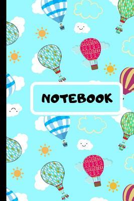 Read Online Notebook: Cute Novelty Hot Air Balloons and Kawaii Clouds Notebook - Small Lined Notebook 6x 9 - Favored Publishing file in PDF