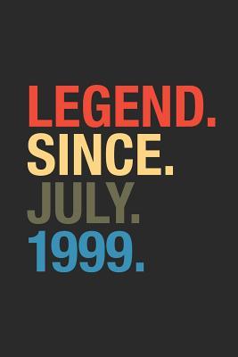 Read Legend Since July 1999: Blank Lined Notebook - Journal for July Birthday Gift Idea - Legend Publishing | PDF