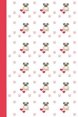 Full Download Sketch Journal: Pug Yoga (Red) 6x9: Pages Are Lined on the Bottom Third with Blank Space on Top. -  | PDF
