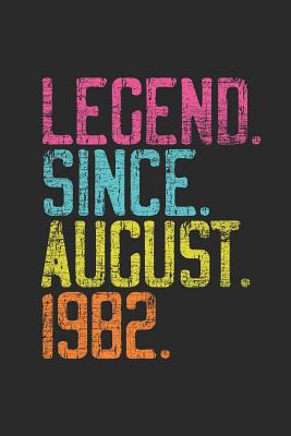 Read Legend Since August 1982: Blank Lined Notebook / Journal (6 X 9 -120 Pages) - 37th Birthday Gift Idea - Legend Publishing file in ePub