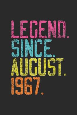 Full Download Legend Since August 1967: Dotted Bullet Grid Notebook / Journal (6 X 9 -120 Pages) - 52nd Birthday Gift Idea - Legend Publishing | PDF